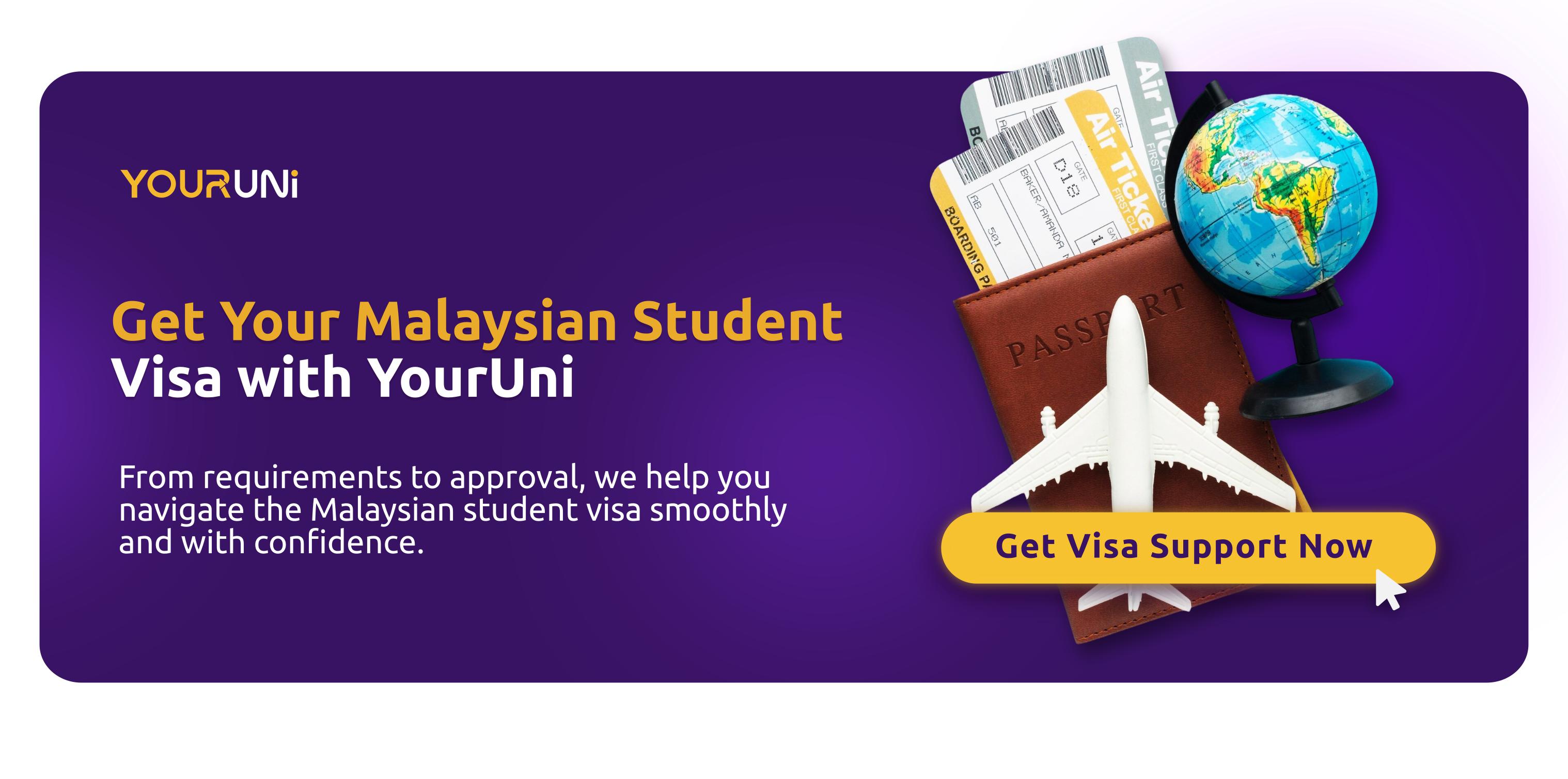 Get Your Malaysian Student Visa with YourUni